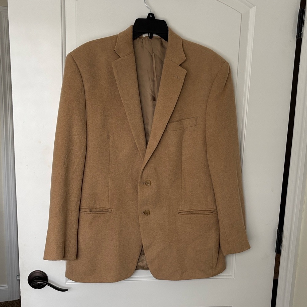Ralph Lauren Men’s Camel Hair Blazer Size 42R